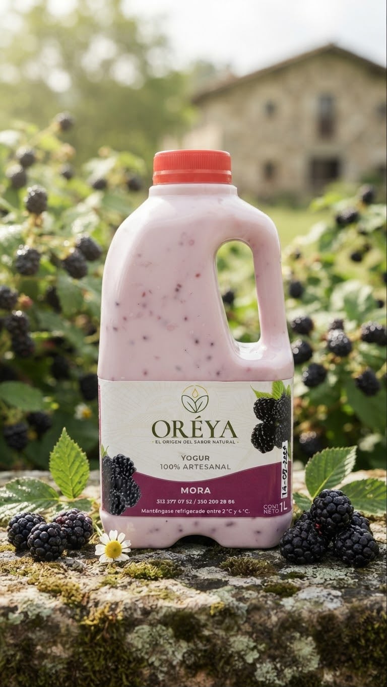 Yogur de mora ORÉYA