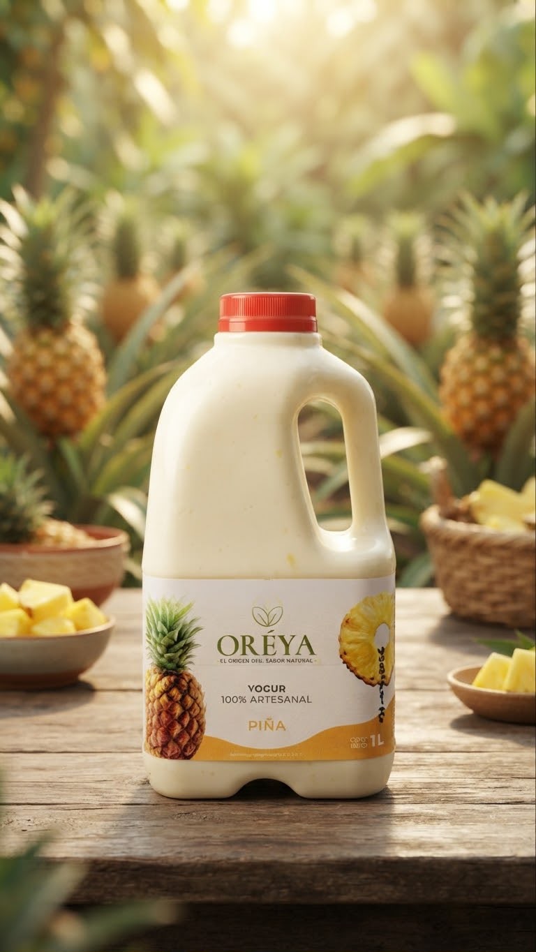 Yogur de piña ORÉYA